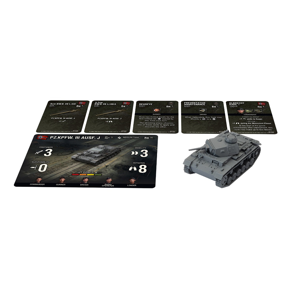 World of Tanks: German - Tank Platoon (Panzer III J, Panther, Jagdpanzer 38t)