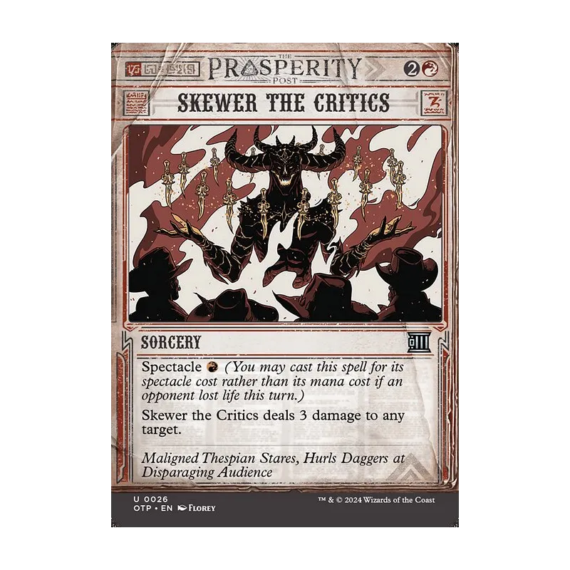 Skewer the Critics - Breaking News (Near Mint)