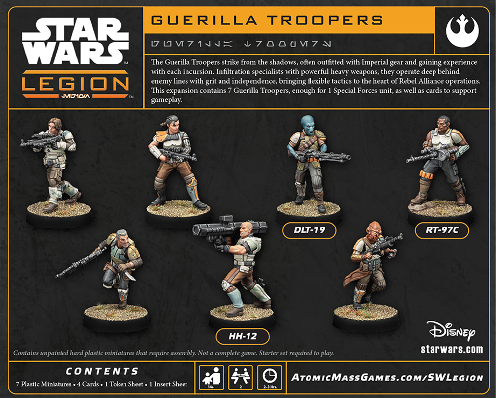 Star Wars: Legion - Guerilla Troopers (Preorder)