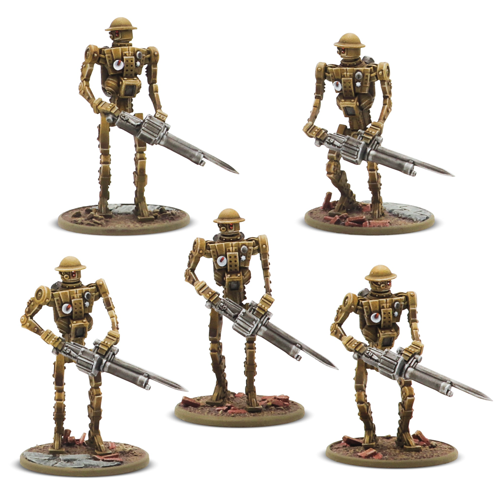 Konflikt '47: Mk I Automated Infantry Squad with MMG