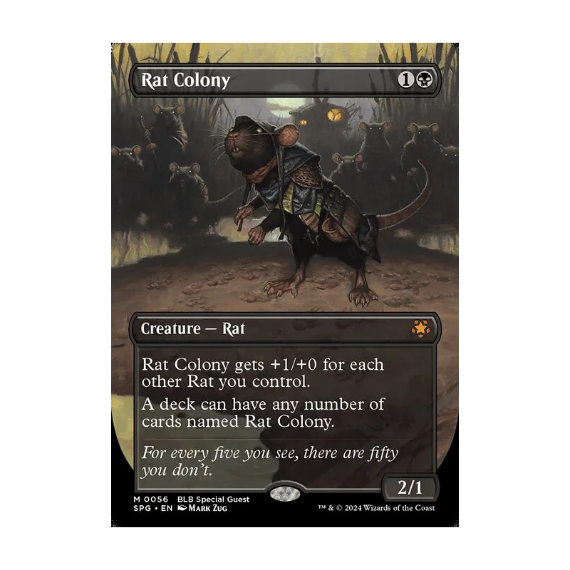 new rat card mtg Magic: The Gathering - Pack look at the top five cards of your library RAT ATTACK!-60 Card Deck-mtg-magic the
