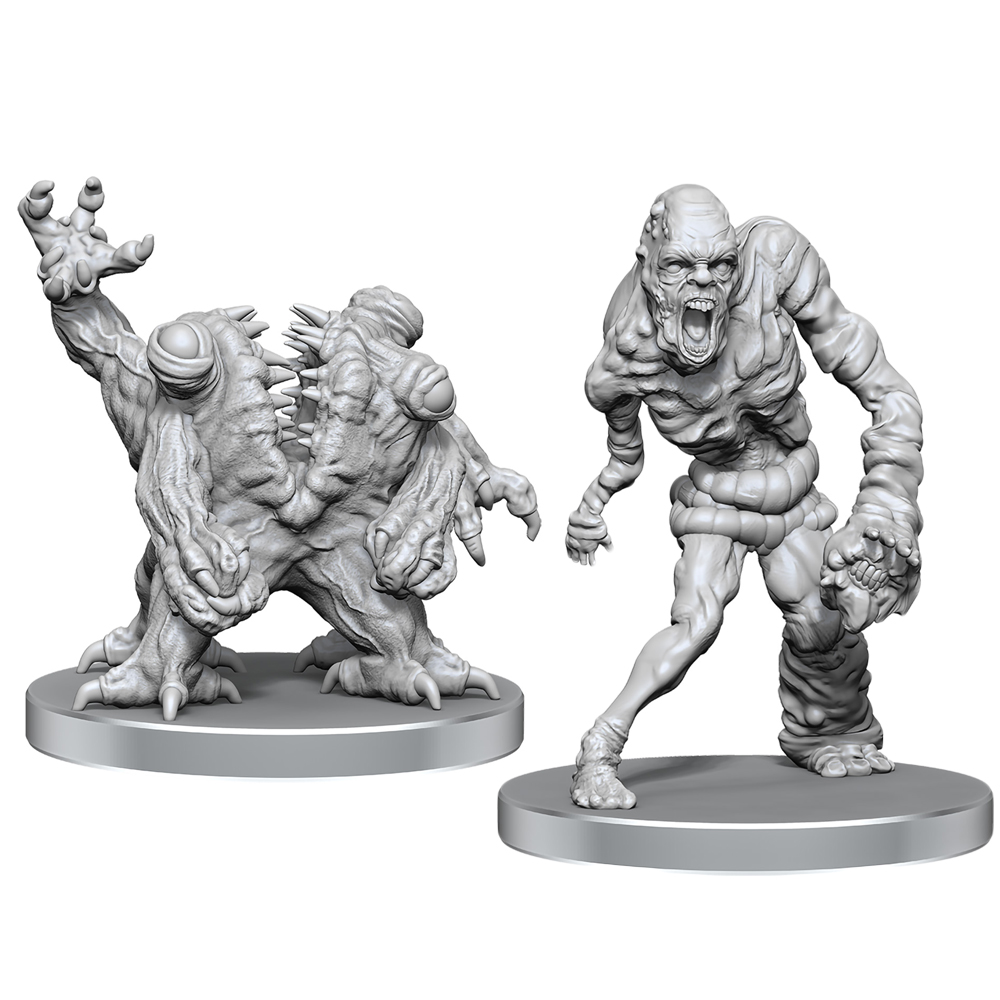 D&D Nolzur's Marvelous Unpainted Minis: W28 Rutterkin & Maw Demon (New Arrival)