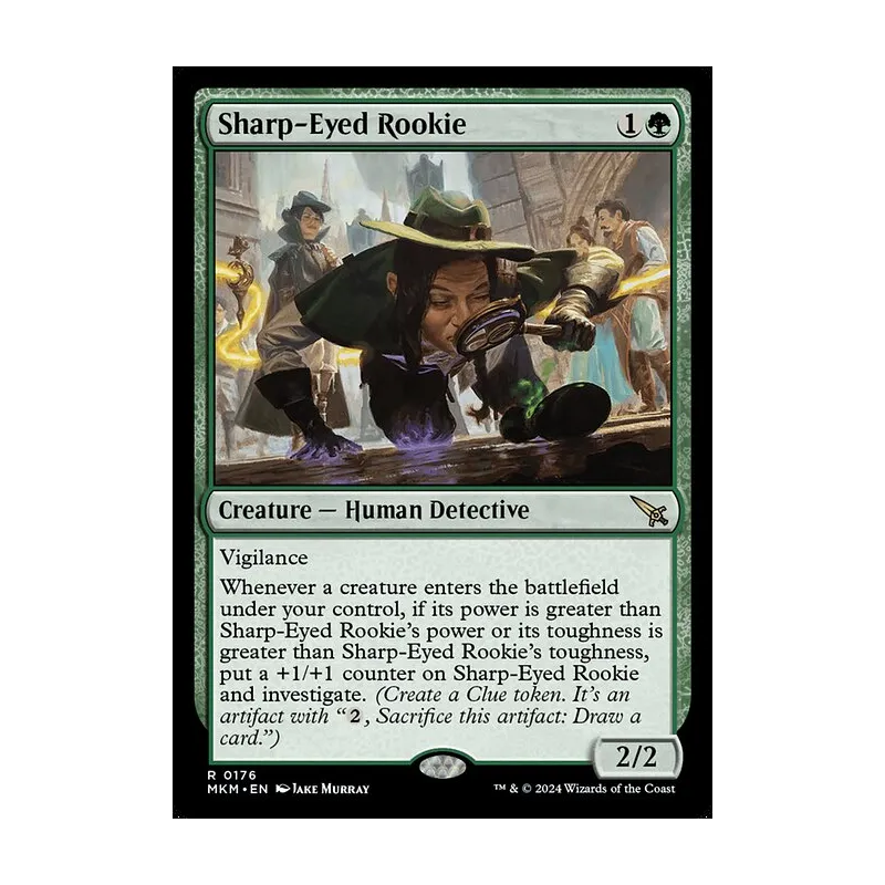 Sharp-Eyed Rookie - Murders at Karlov Manor (Near Mint)