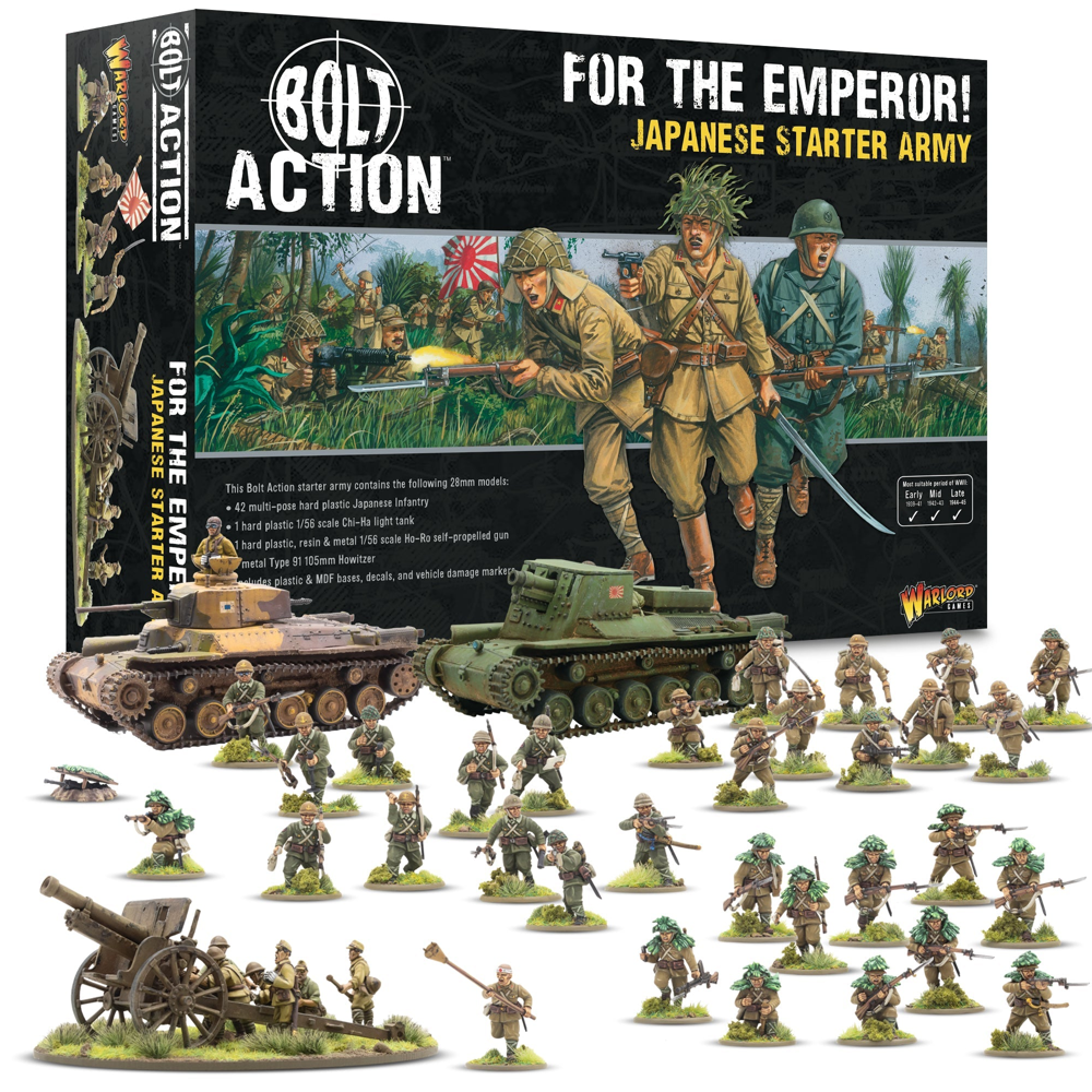 Bolt Action 3E: For the Emperor! Japanese Starter Army (Preorder)