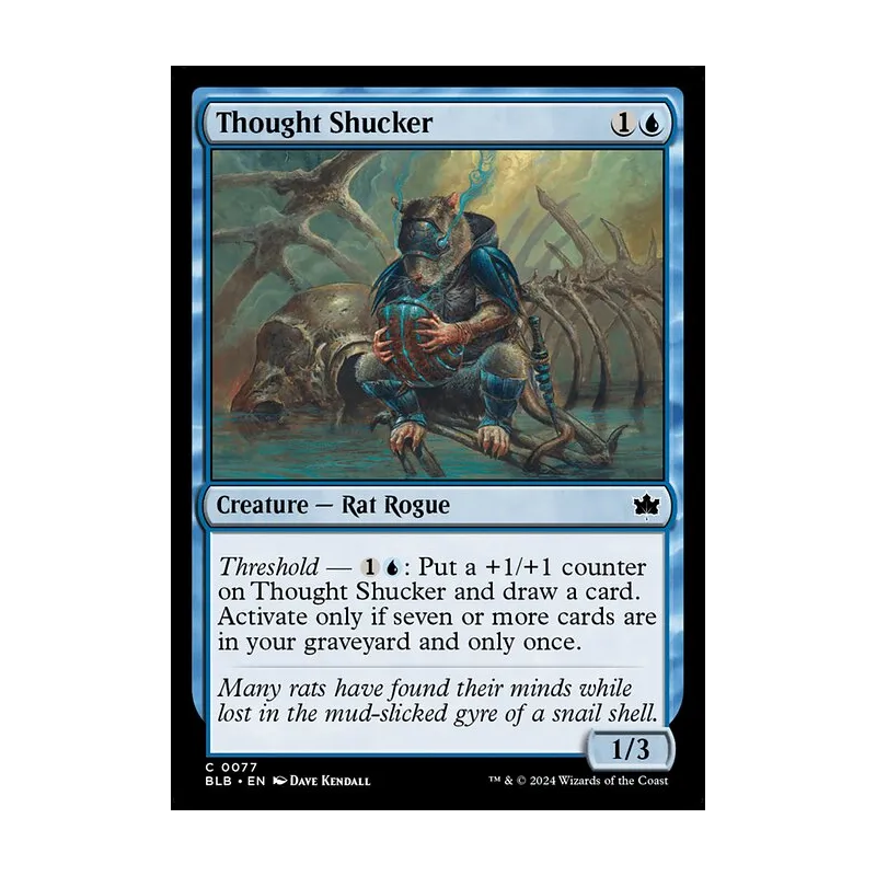 Thought Shucker - Bloomburrow (Near Mint)