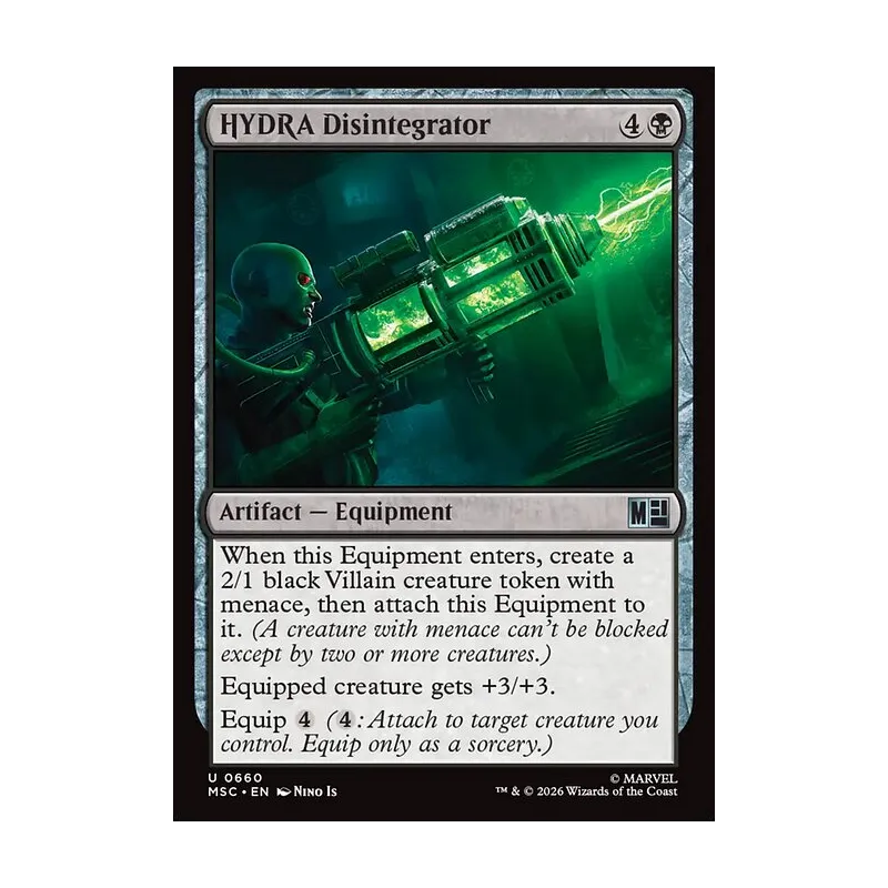 HYDRA Disintegrator - Marvel Super Heroes Commander (Near Mint)