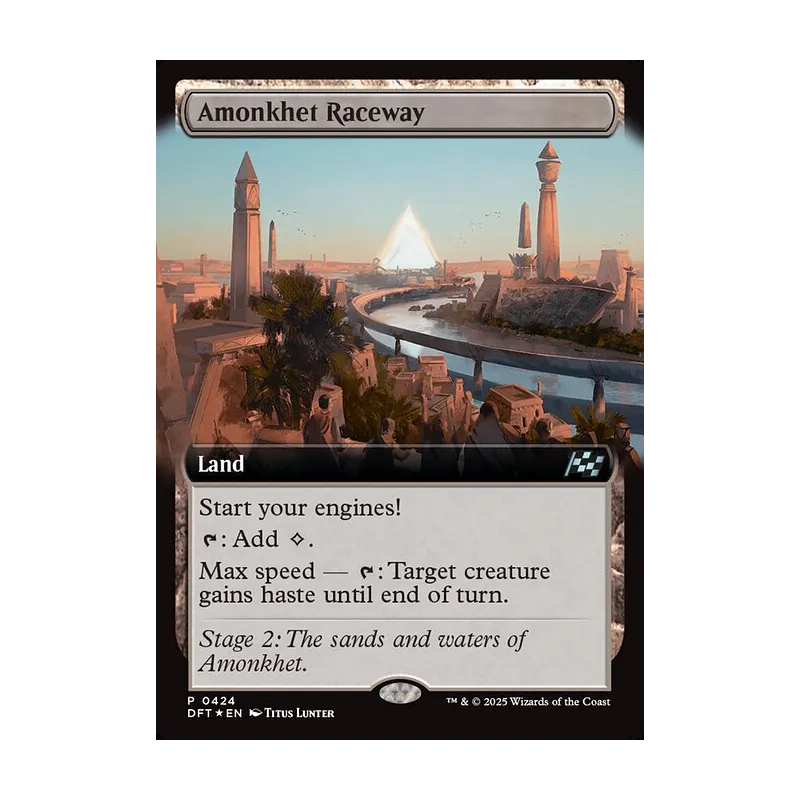 Amonkhet Raceway (Extended Art) - Aetherdrift (Foil Near Mint)