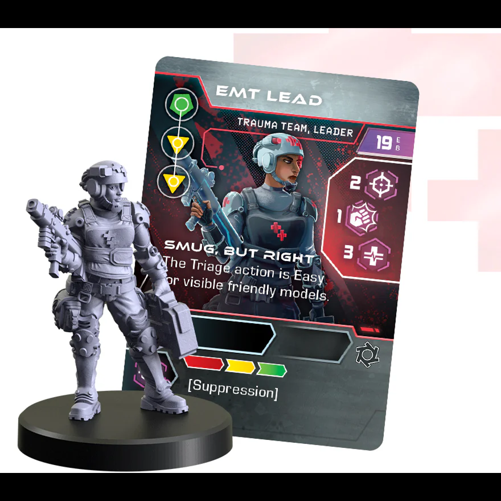 Cyberpunk Red Combat Zone: Trauma Team Gangers - Seven Minutes (Preorder)