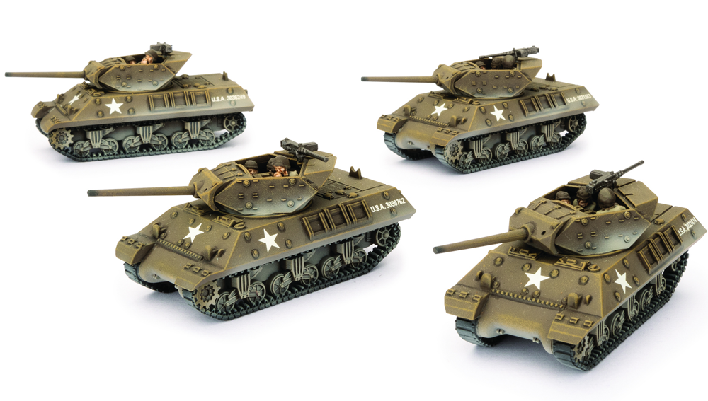 Flames of War WW2: US - M10 Tank Destroyer Platoon