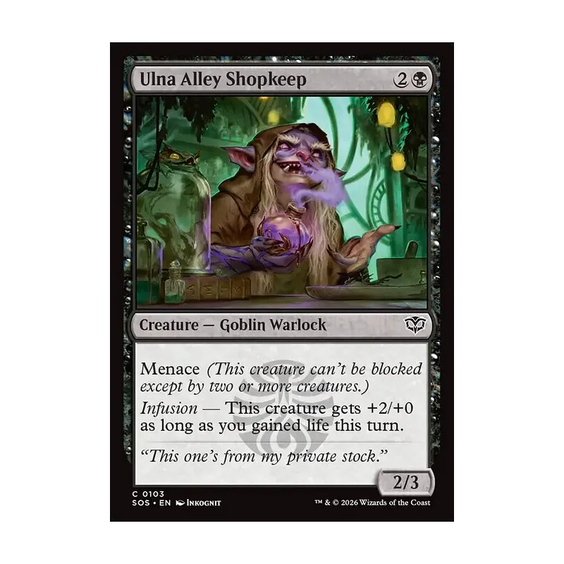 Ulna Alley Shopkeep - Secrets of Strixhaven (Near Mint)