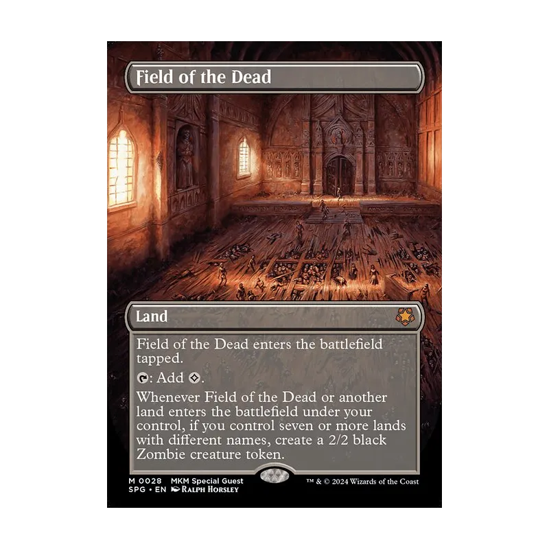 Field of the Dead (Borderless) - Special Guests (Near Mint)