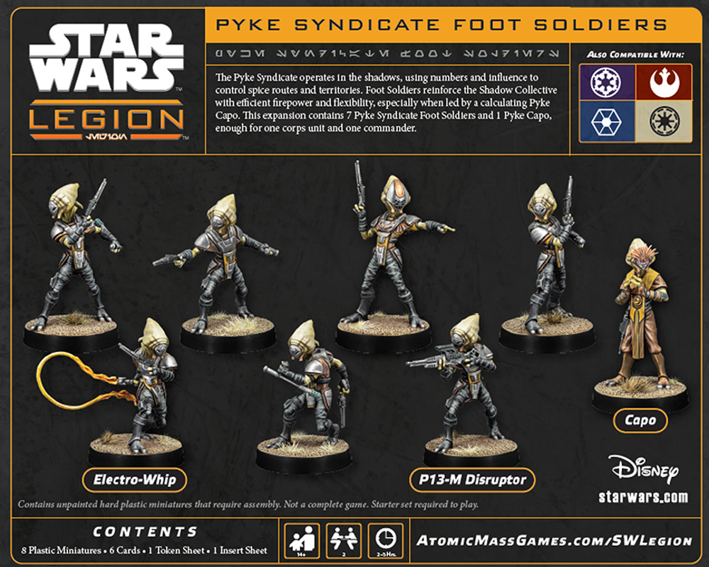 Star Wars: Legion - Pyke Syndicate Foot Soliders (Preorder)
