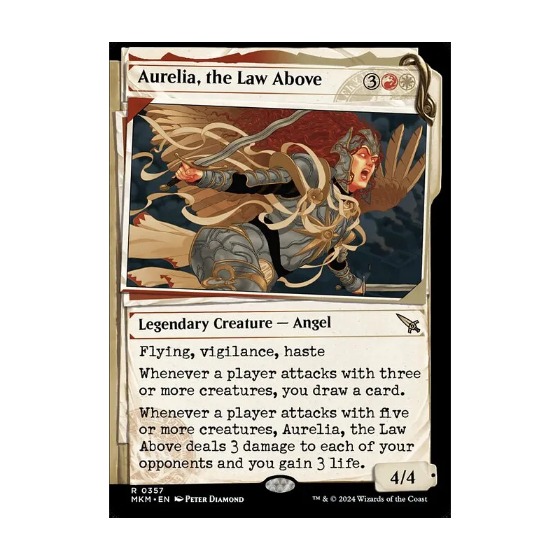 Aurelia, the Law Above (Showcase) (0357) - Murders at Karlov Manor (Near Mint)