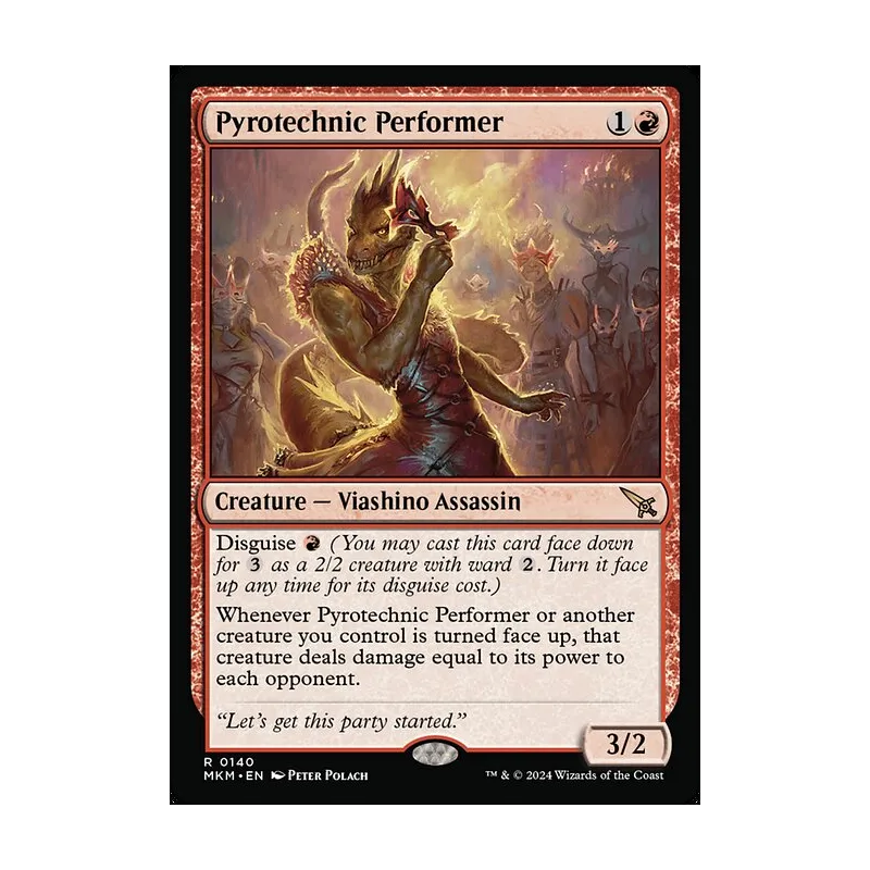Pyrotechnic Performer - Murders at Karlov Manor (Near Mint)