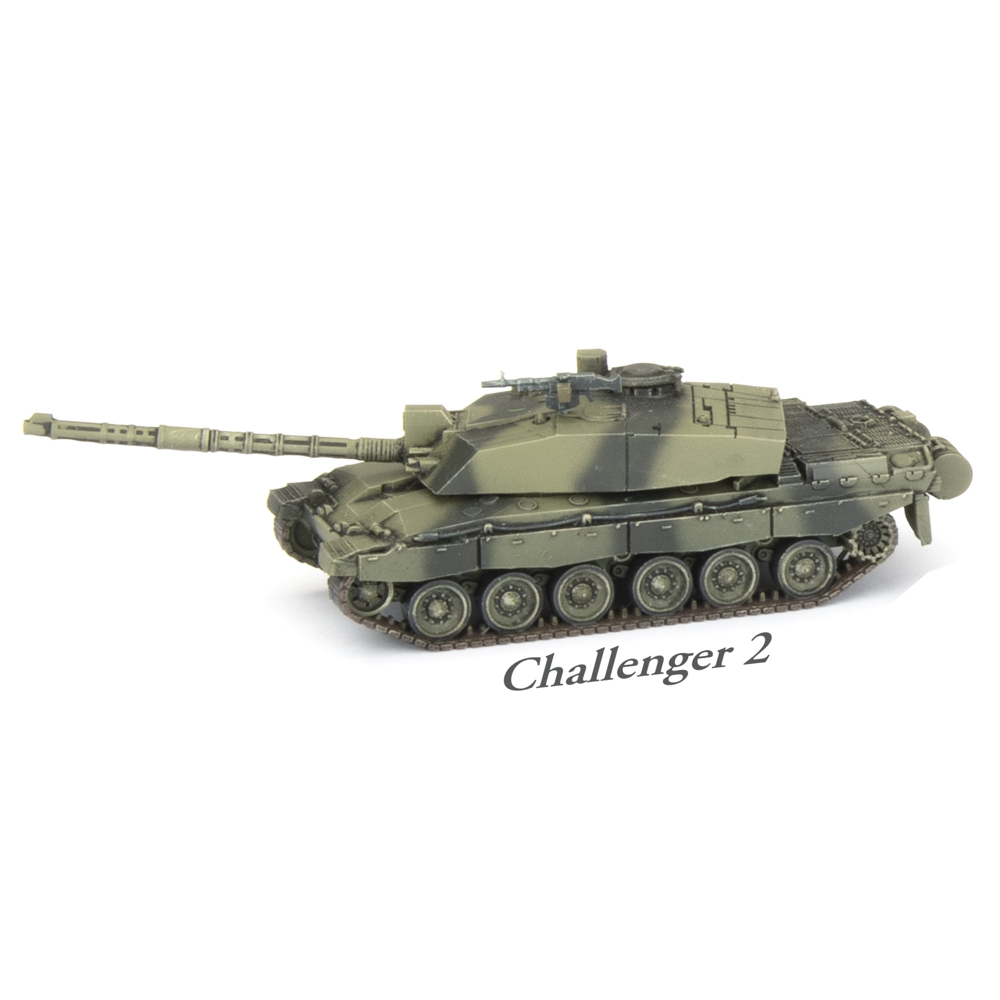 WWIII Team Yankee: British - Challenger 2 Armoured Troop (Preorder)