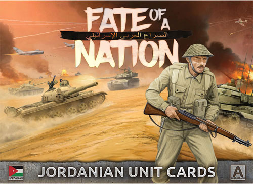 Flames of War: Arab-Israeli War - Jordanian Unit Cards