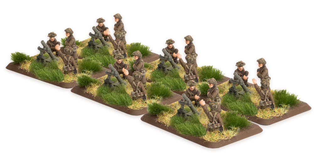Flames of War WW2: British - 3-inch Mortar Platoon