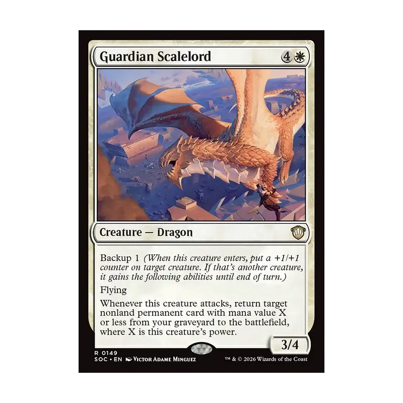 Guardian Scalelord - Secrets of Strixhaven Commander (Near Mint)