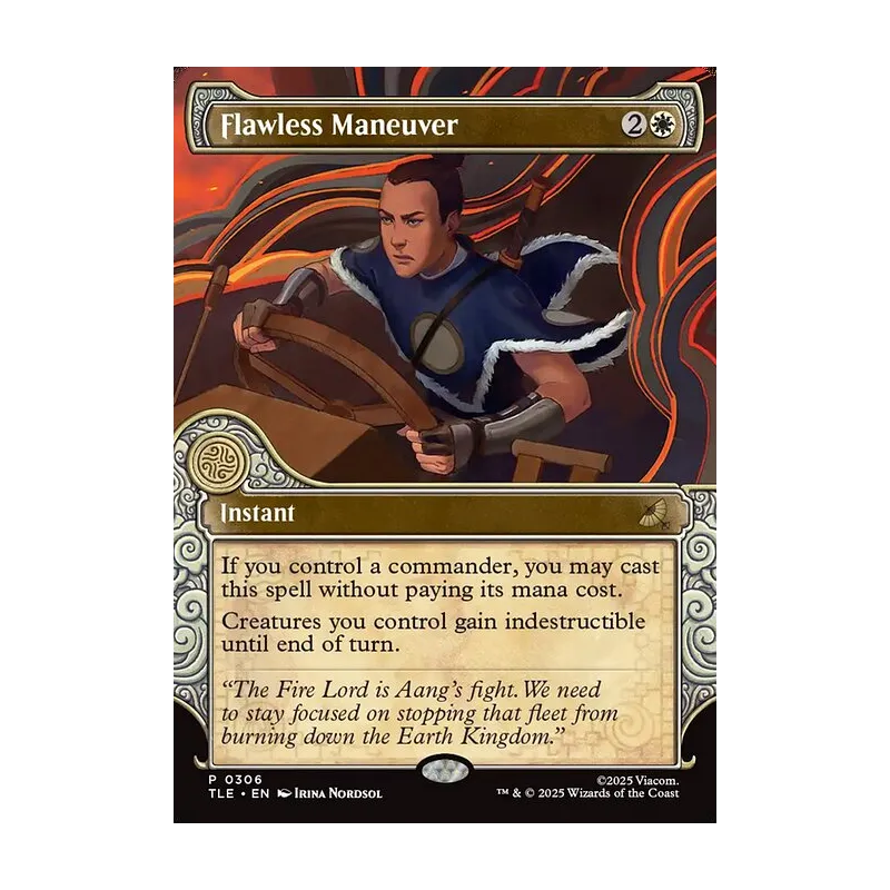 Flawless Maneuver (Showcase) - Avatar: The Last Airbender Eternal (Near Mint)