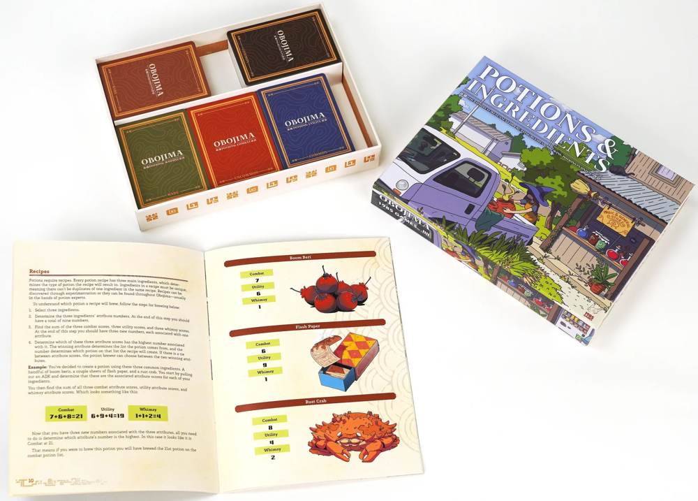 Obojima: Potions & Ingredient Boxed Set (New Arrival)