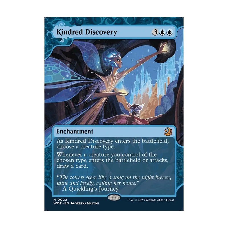 Kindred Discovery - Wilds of Eldraine: Enchanting Tales (Near Mint)