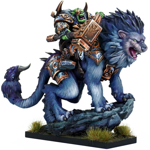 Kings of War 3E: Riftforged Orc - Stormbringer on Manticore