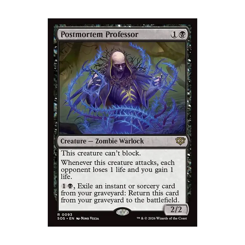 Postmortem Professor - Secrets of Strixhaven (Near Mint)
