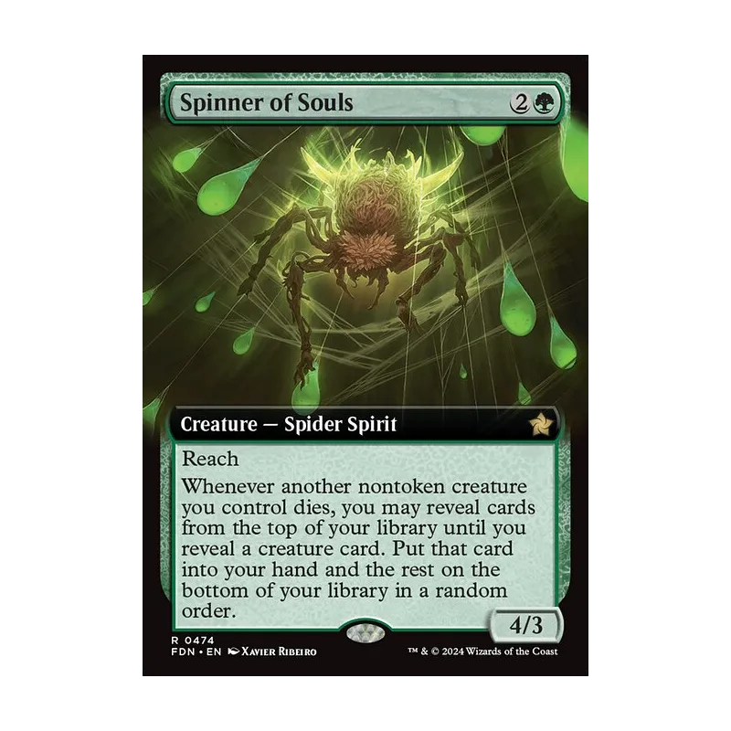 Spinner of Souls (Extended Art) - Foundations (Near Mint)