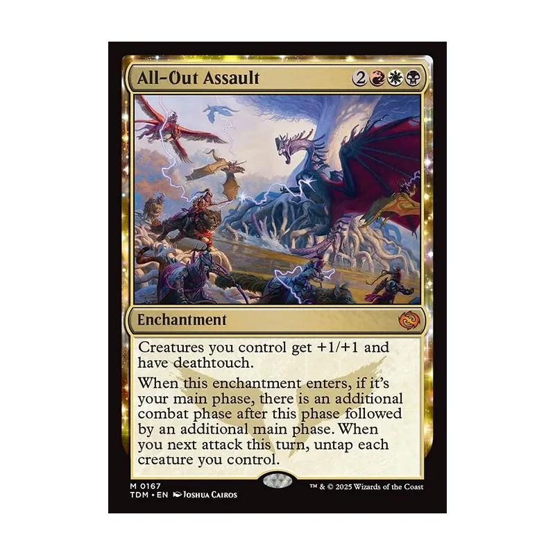 All-Out Assault - Tarkir: Dragonstorm (Near Mint)