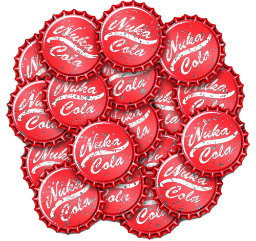 Fallout: Wasteland Warfare - Revised Nuka Cola Caps Set (50) Fallout: Wasteland Warfare - Revised Nuka Cola Caps Set (50)