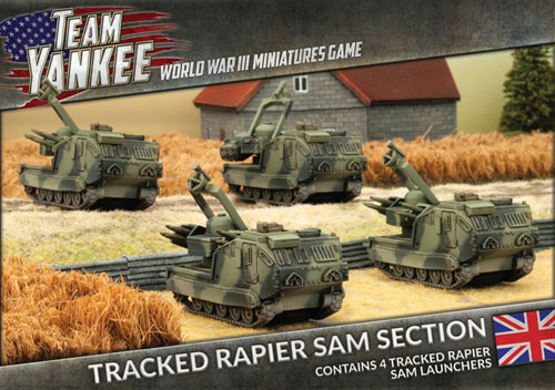Team Yankee: British - Tracked Rapier SAM Section