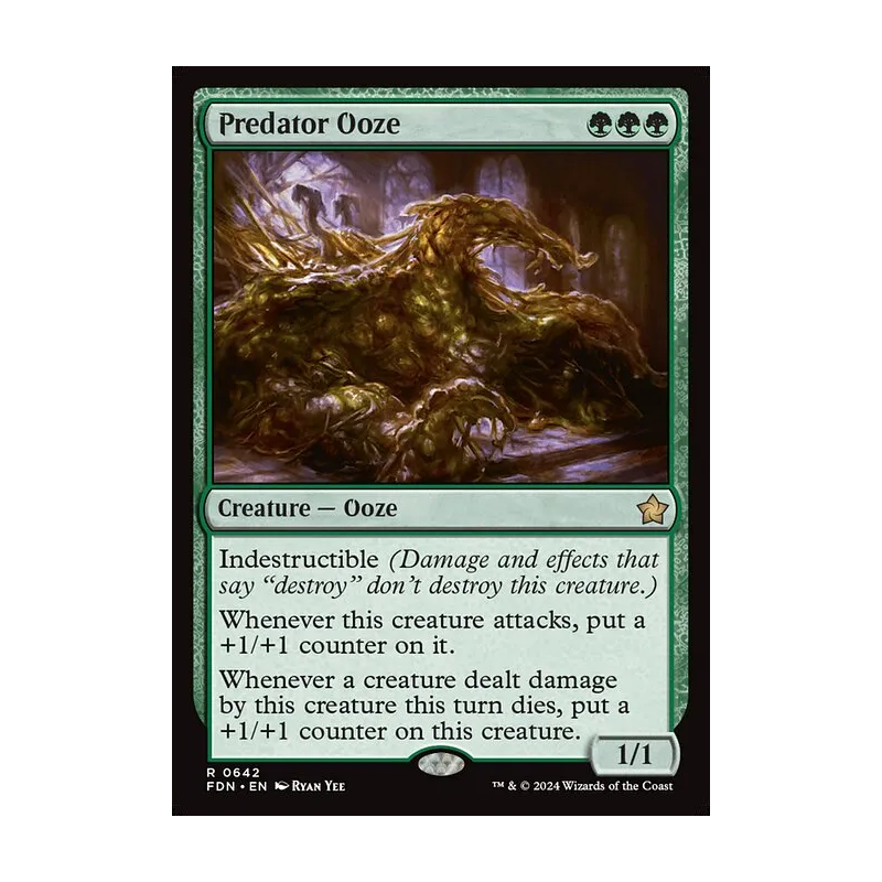 Predator Ooze - Foundations (Near Mint)