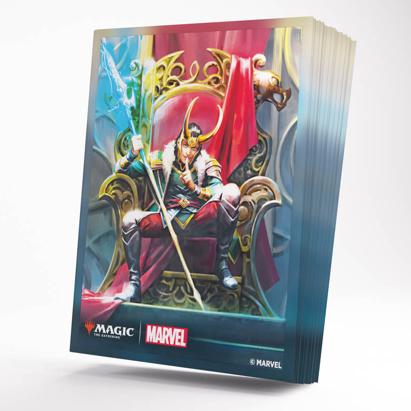 MTG Premium Art Sleeves: Marvel Super Heroes - Loki Laufeyson (105) (Preorder)