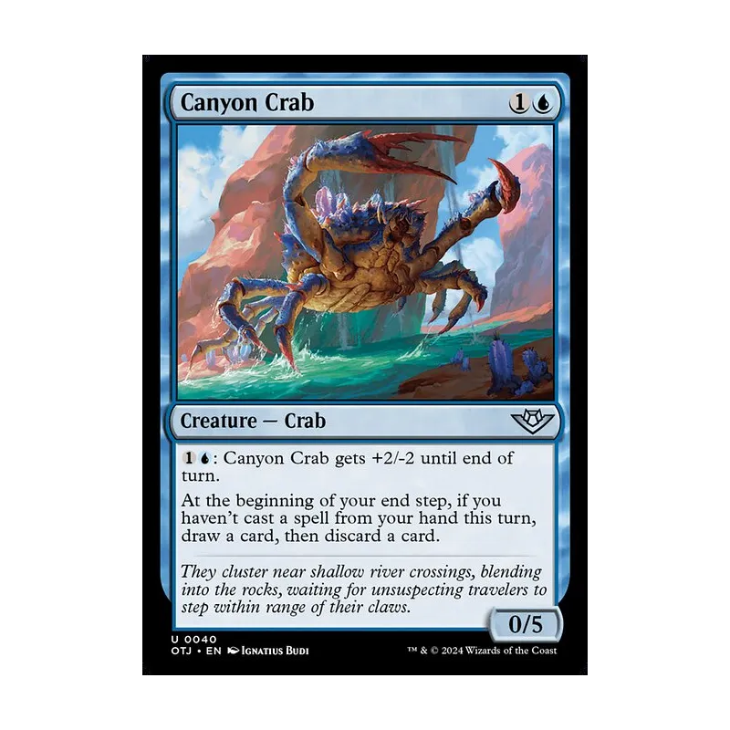 Canyon Crab - Outlaws of Thunder Junction (Near Mint)