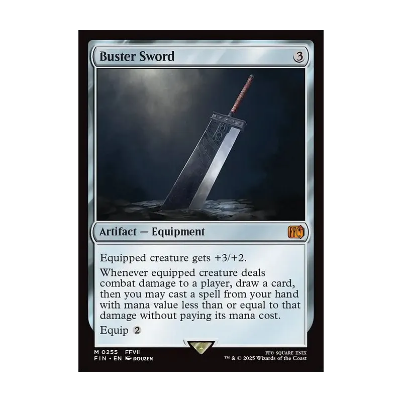 final fantasy mtg buster sword Buster Sword