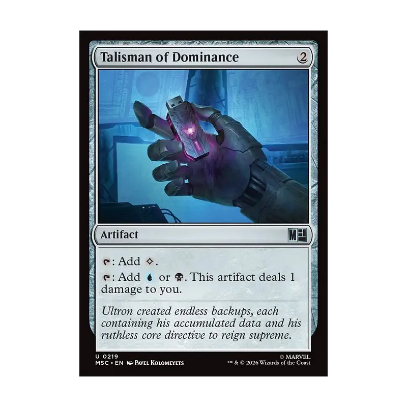Talisman of Dominance (Surge Foil) - Marvel Super Heroes Commander (Foil Near Mint)