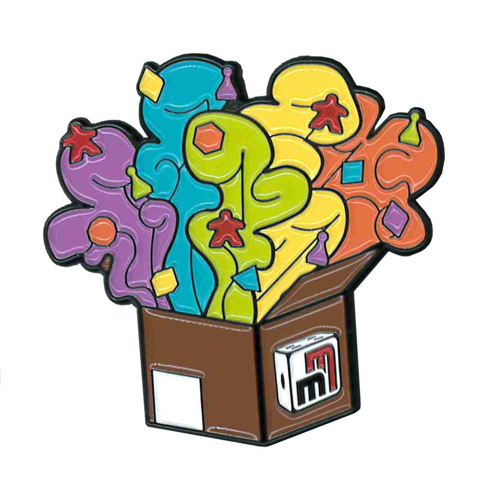 Origins Game Fair 2026 Enamel Pin: Miniature Market - Special Delivery
