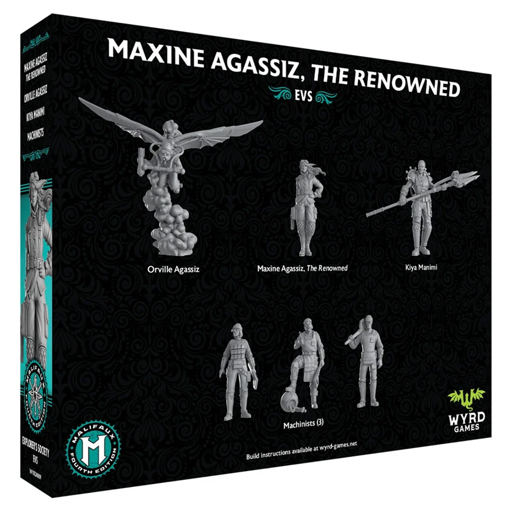 Malifaux 4E: Explorer's Society - Maxine Agassiz, Renowned (Preorder)