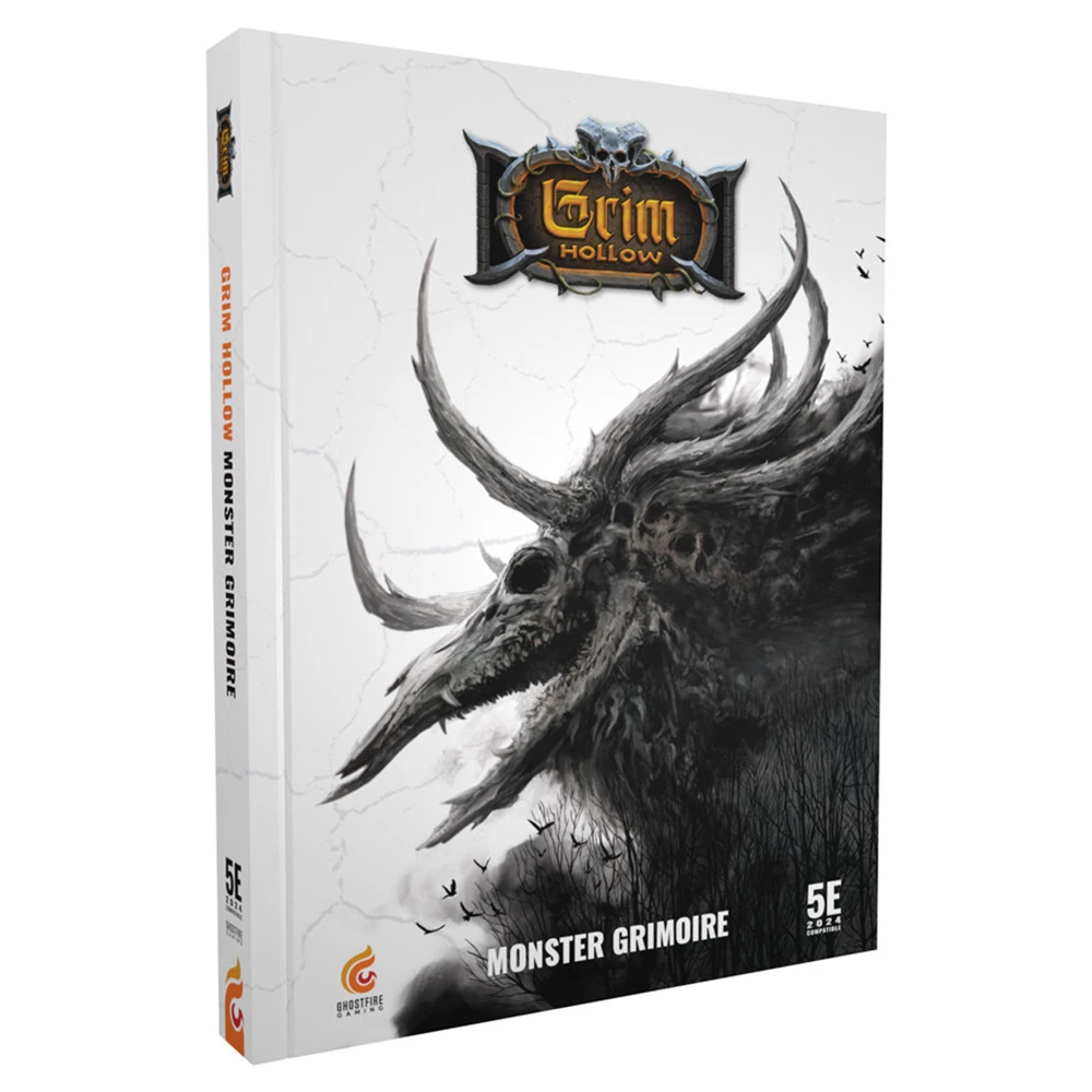 Grim Hollow 2E: Monster Grimoire (D&D 5E Compatible) (Preorder)