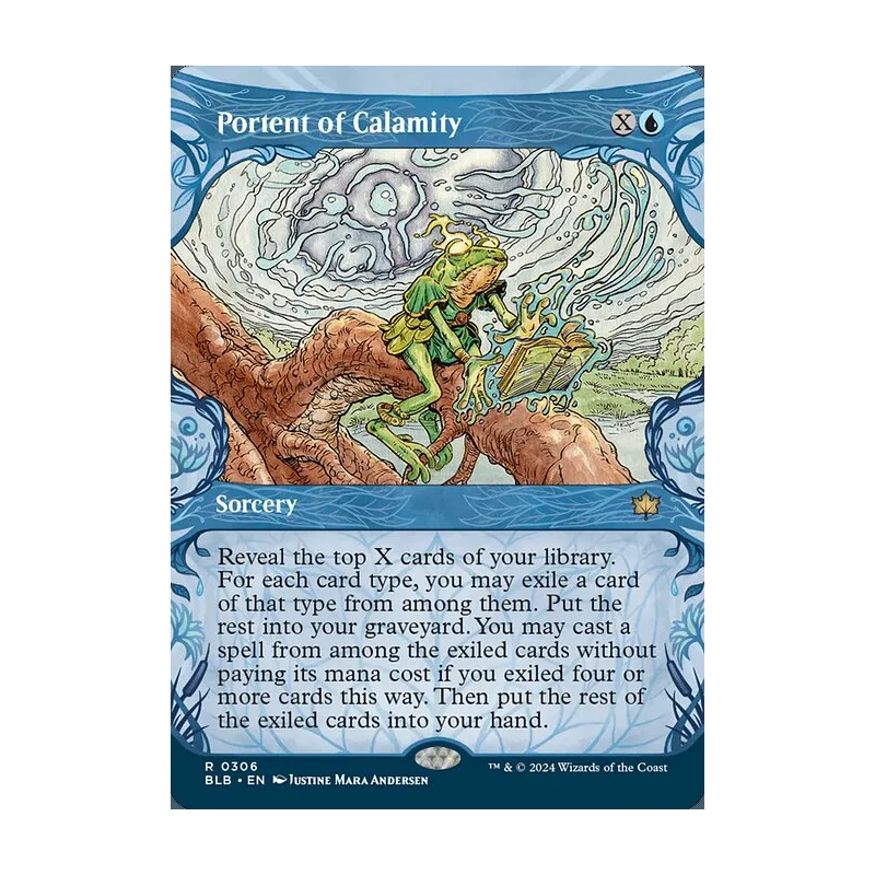 Portent of Calamity (Showcase) - Bloomburrow (Near Mint)