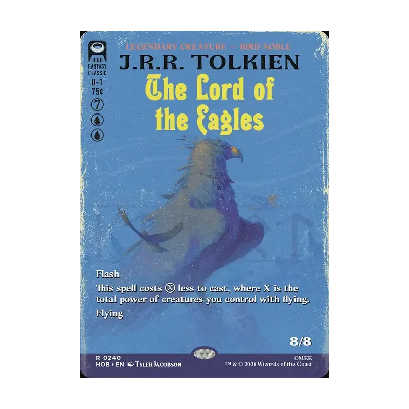 The Lord of the Eagles (Borderless) - The Hobbit (Near Mint)