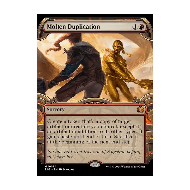 Molten Duplication (Showcase) - The Big Score (Near Mint)