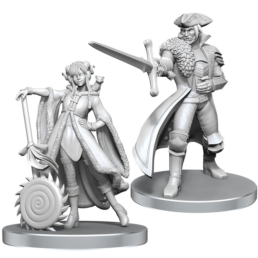 Critical Role Unpainted Minis: Jester Lavorre & Fjord Stone (Preorder)