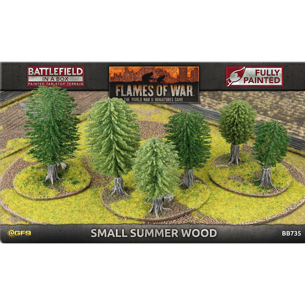 Battlefield in a Box: Flames of War - Small Summer Wood (Preorder)