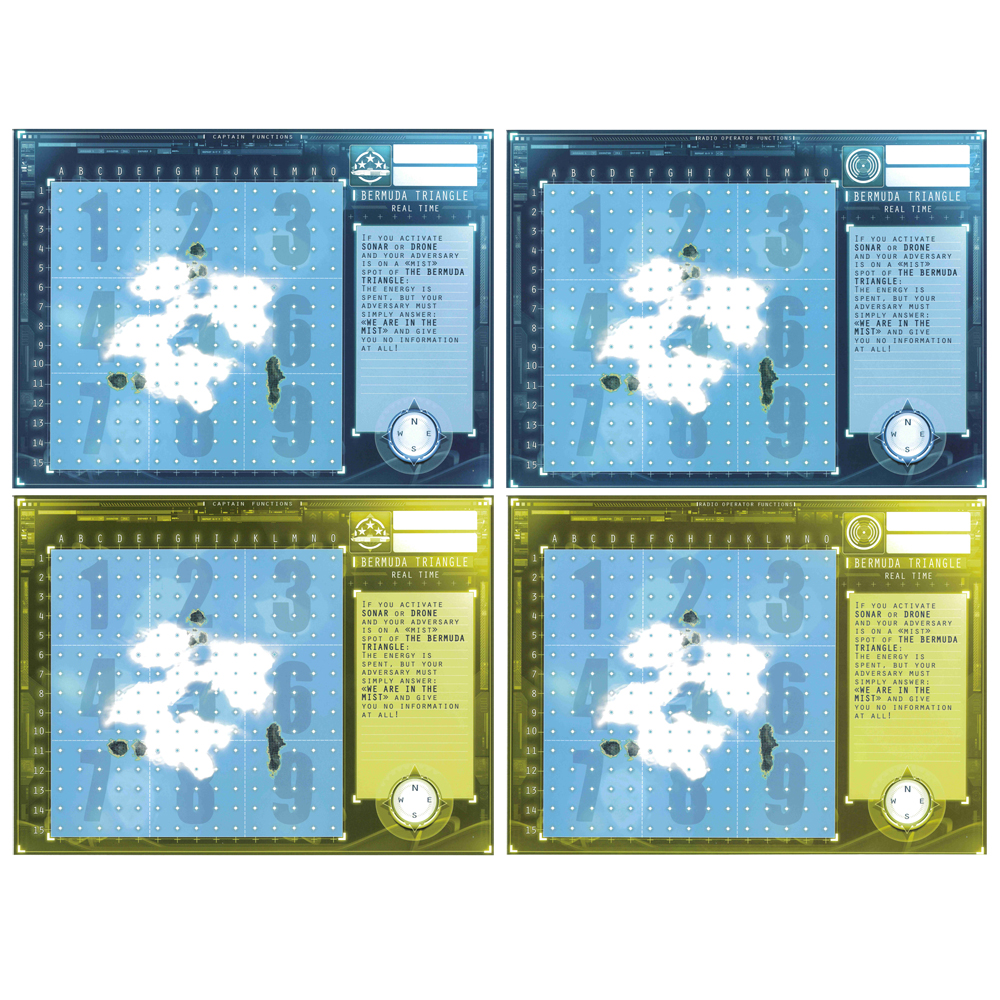 Captain Sonar: Bermuda Triangle Maps