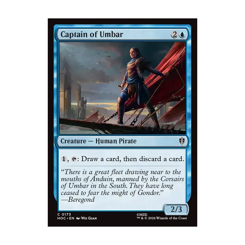 Captain of Umbar - The Hobbit Eternal (Near Mint)