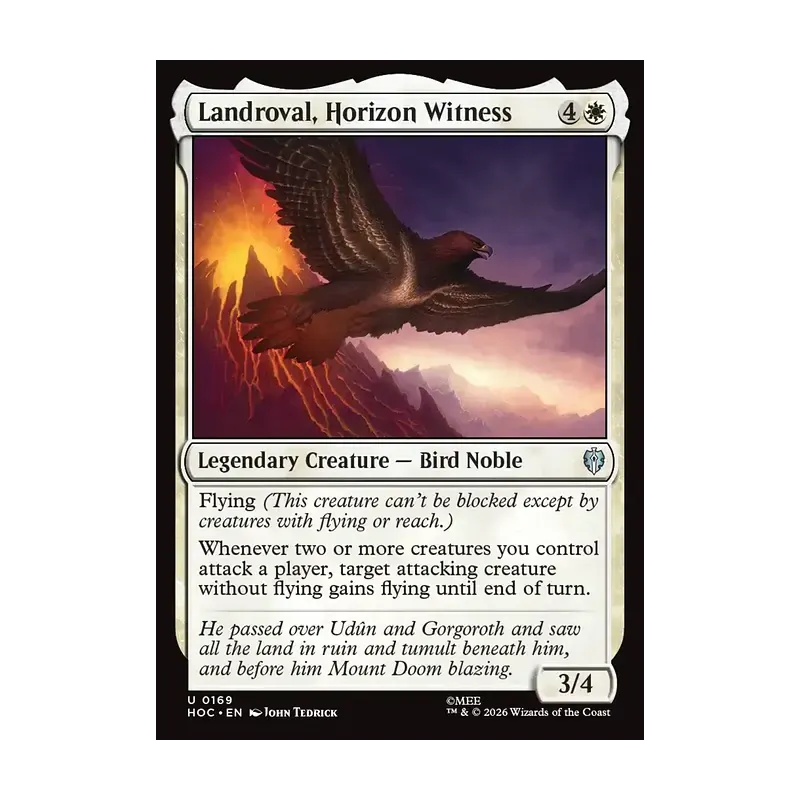 Landroval, Horizon Witness - The Hobbit Eternal (Near Mint)
