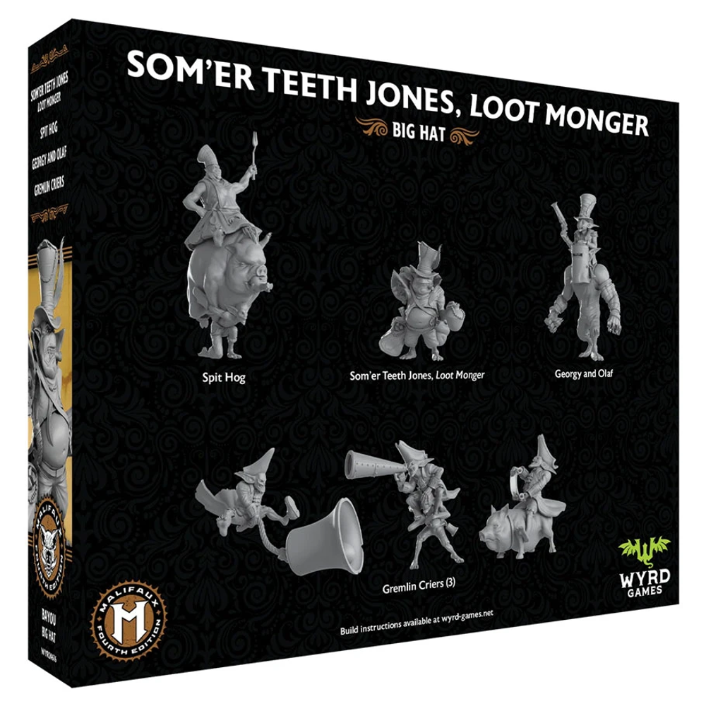 Malifaux 4E: Bayou - Som'er Teeth Jones, Loot Monger (Preorder)