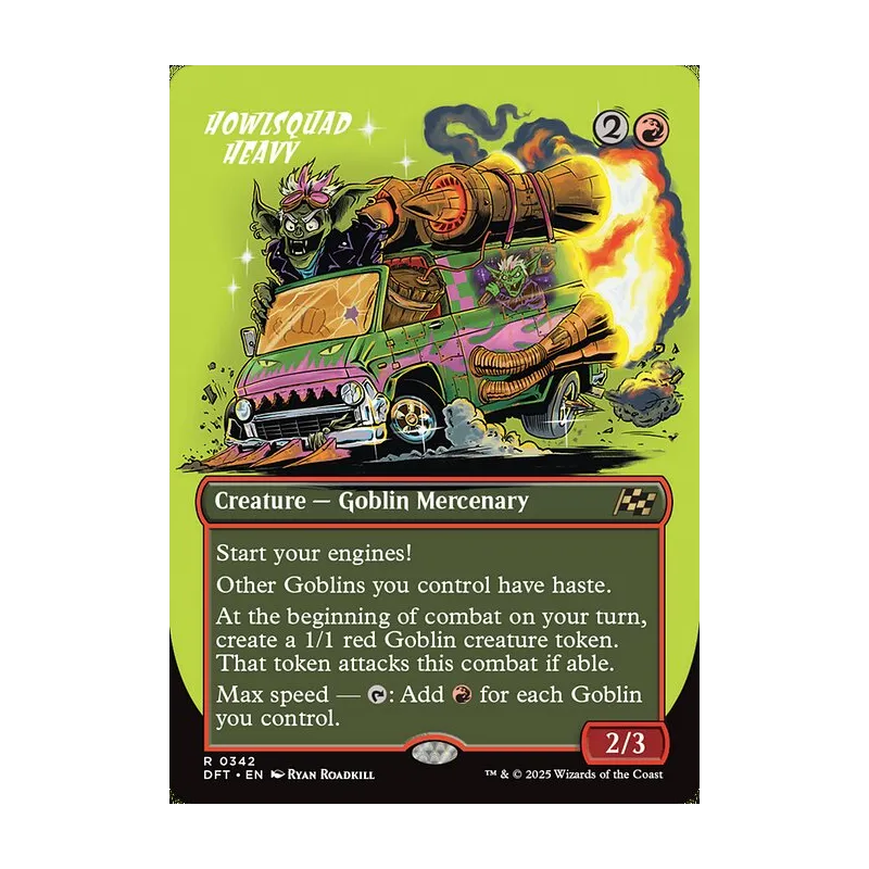 Howlsquad Heavy (Borderless) - Aetherdrift (Near Mint)