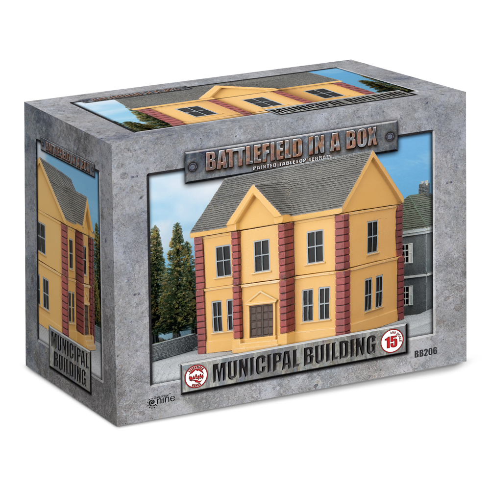 Battlefield in a Box: European: Municipal Building (Preorder)